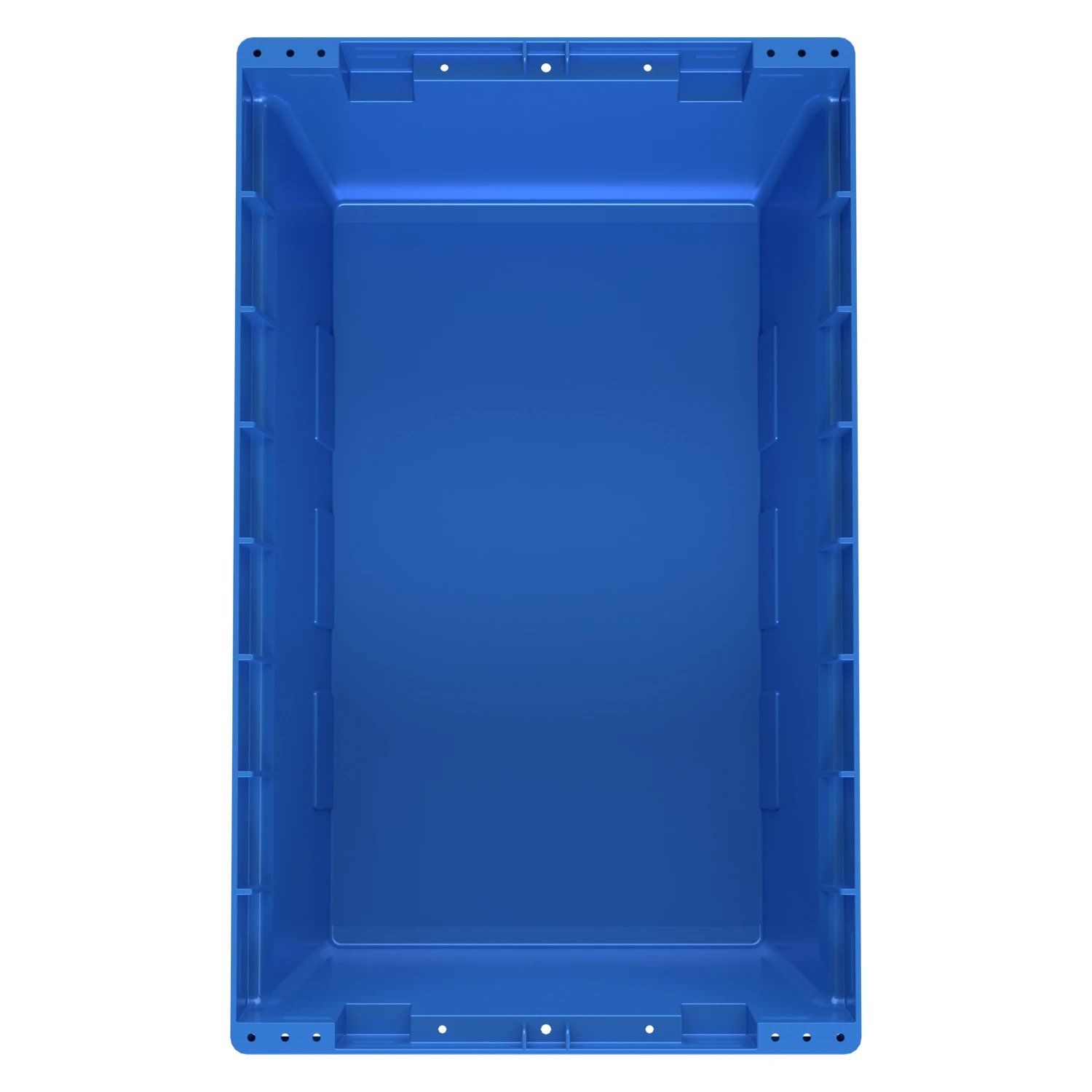 Купить вкладываемый контейнер instore kv-5321 490x300x210 мм голубой со сплошным дном оптом - код товара 8-000000161