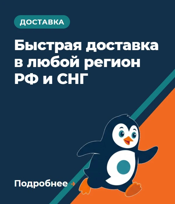 Быстрая доставка в любой регион РФ и СНГ