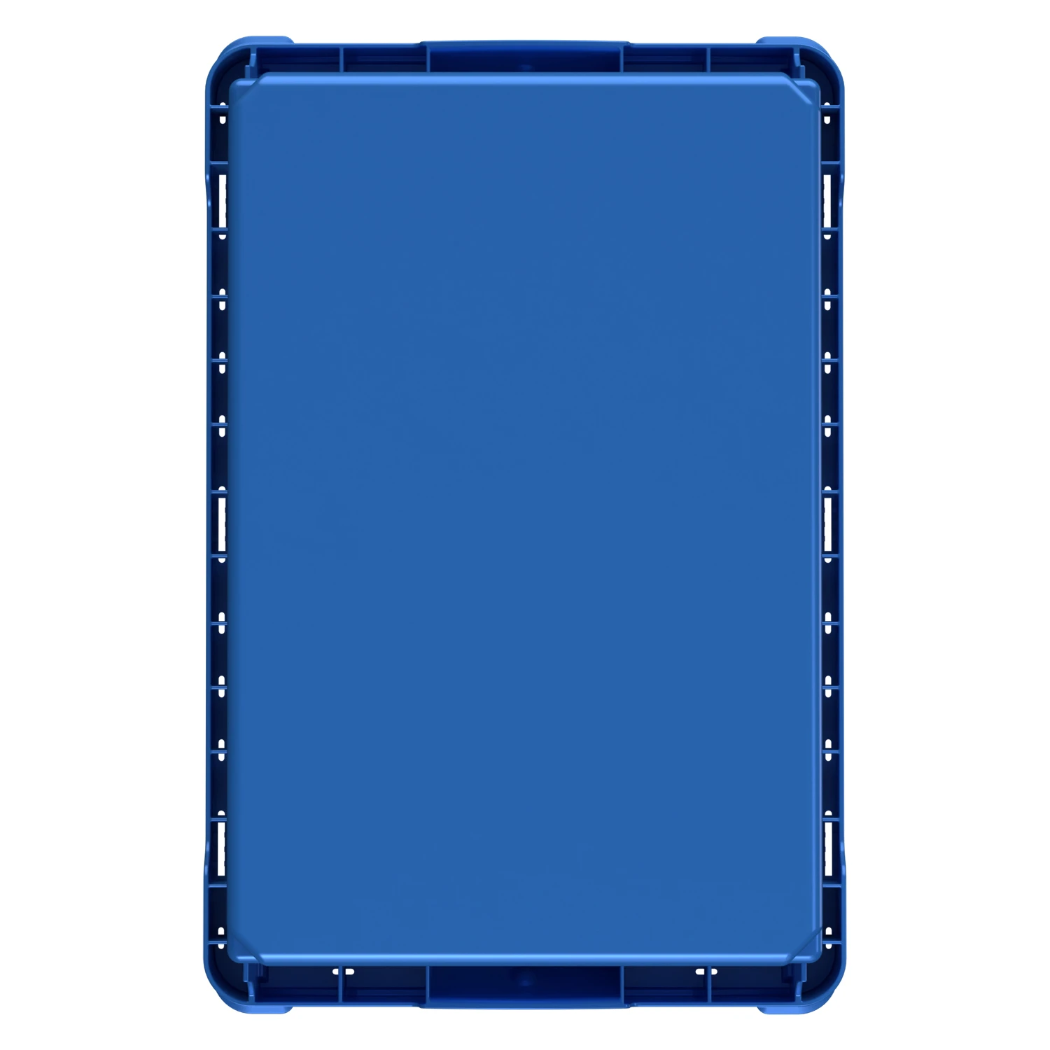 Купить вкладываемый контейнер instore kv-6437 600x400x370 мм голубой со сплошным дном оптом - код товара 8-000000158