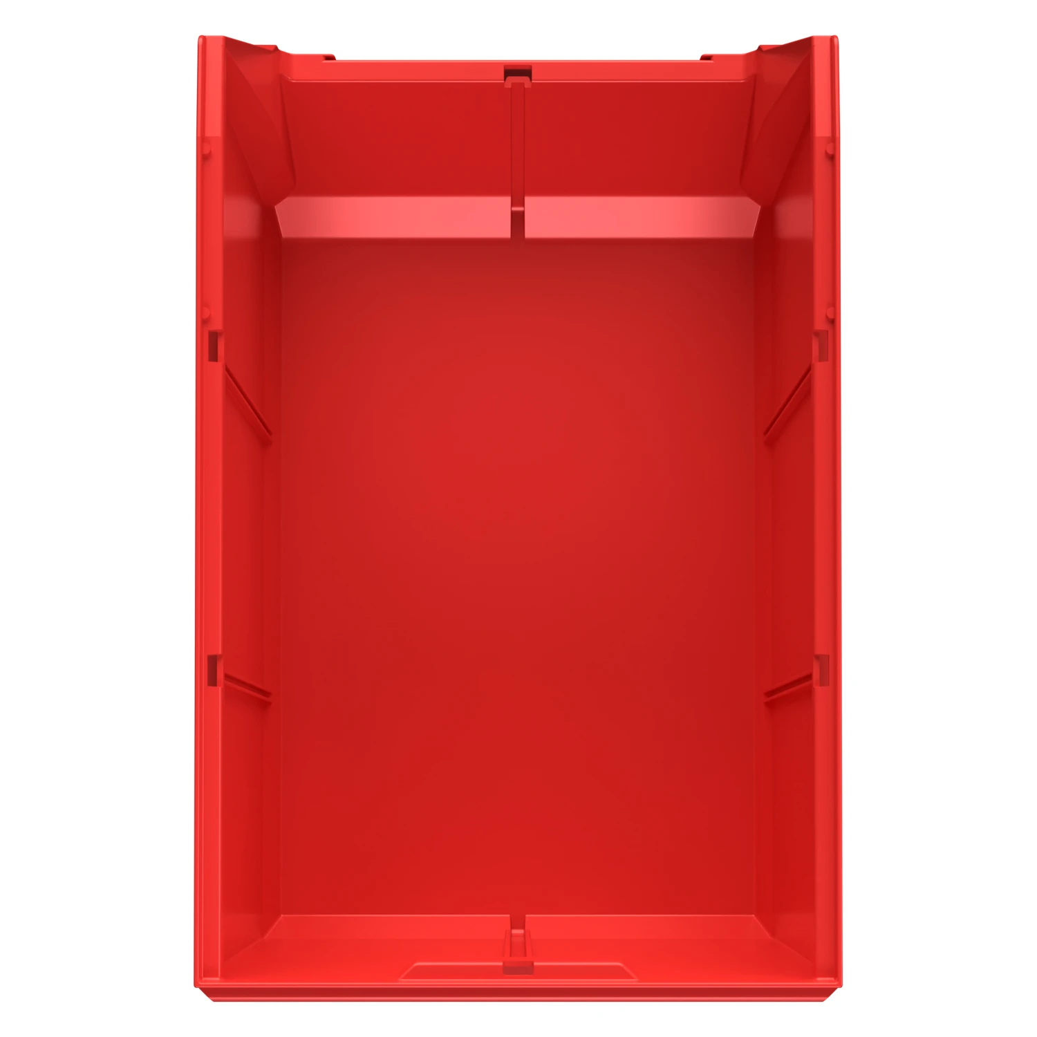 Купить складской лоток logic store 500х300х250 мм красный с отверстиями для перегородок оптом - код товара 8-000000514
