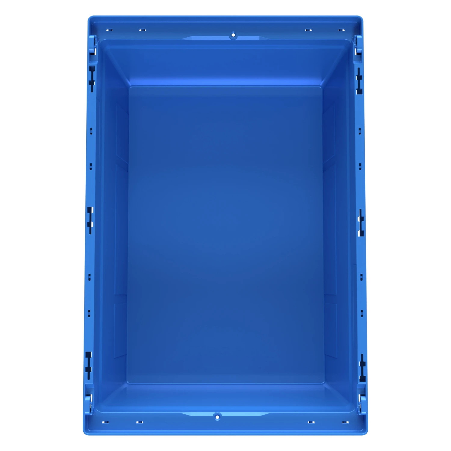 Купить вкладываемый контейнер instore kv-6427 600x400x272 мм голубой со сплошным дном оптом - код товара 8-000000164
