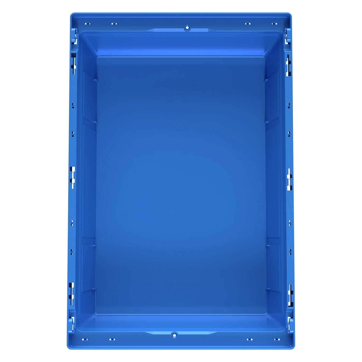 Купить вкладываемый контейнер instore kv-6417 600x400x172 мм голубой со сплошным дном оптом - код товара 8-000000165