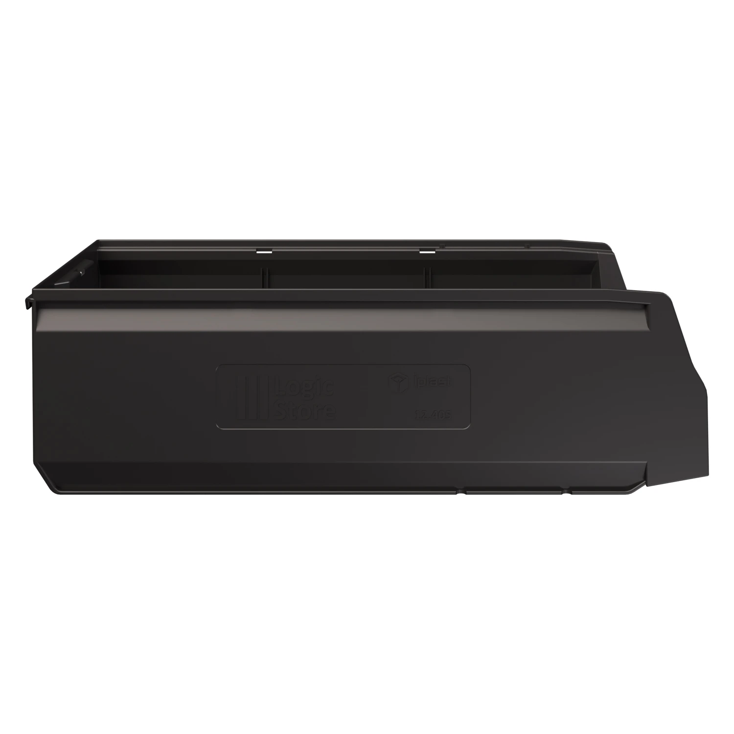 Купить складской лоток logic store 500х225х150 мм чёрный эко с отверстиями для перегородок оптом - код товара 8-000000528