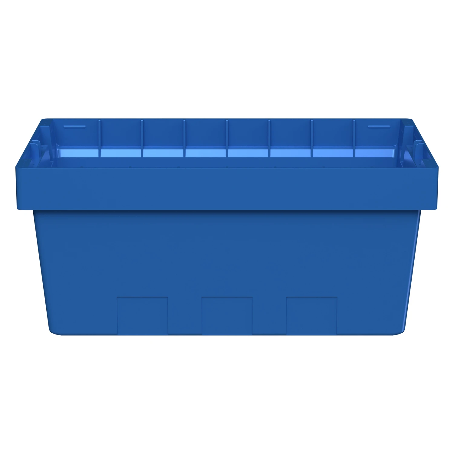 Купить вкладываемый контейнер instore kv-5321 490x300x210 мм голубой со сплошным дном оптом - код товара 8-000000161