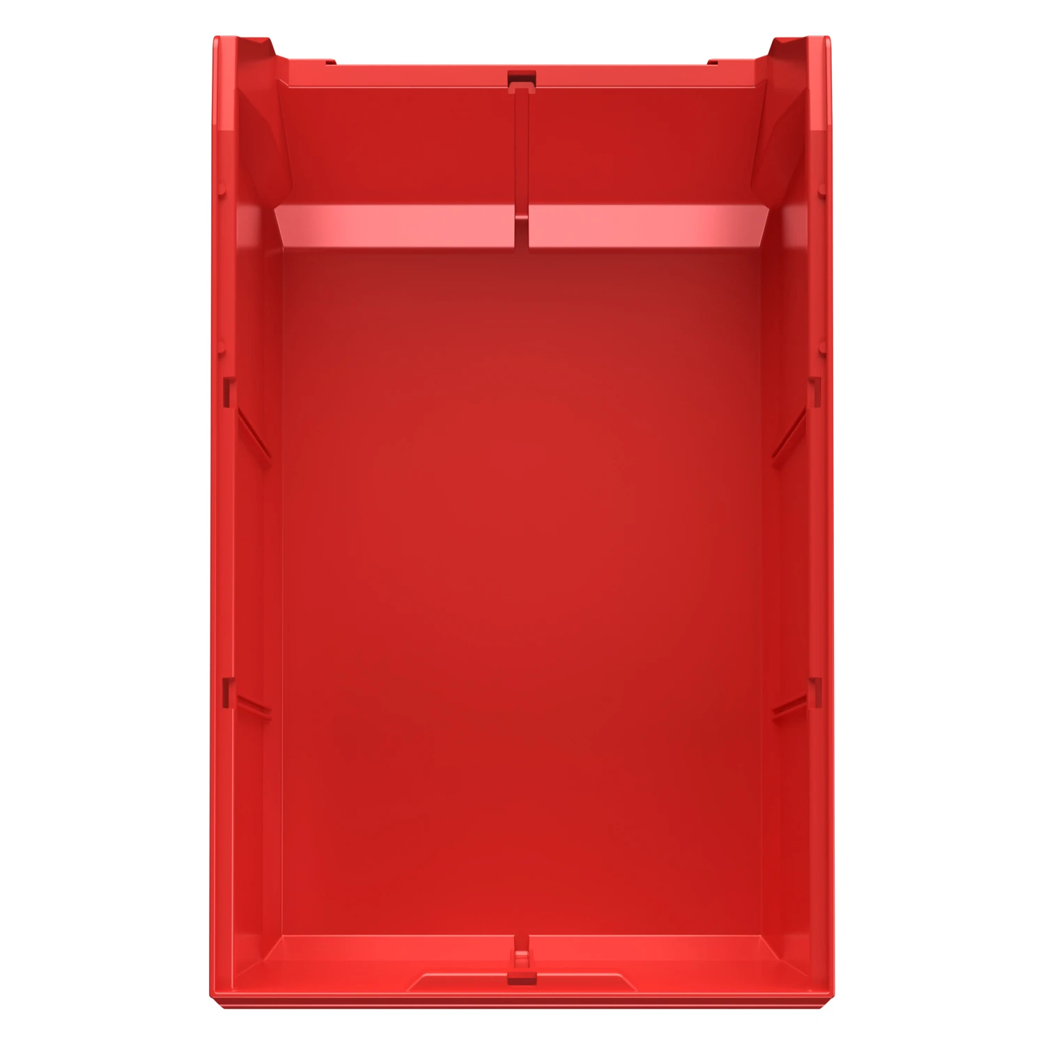 Купить складской лоток logic store 500х300х200 мм красный с отверстиями для перегородок оптом - код товара 8-000000512