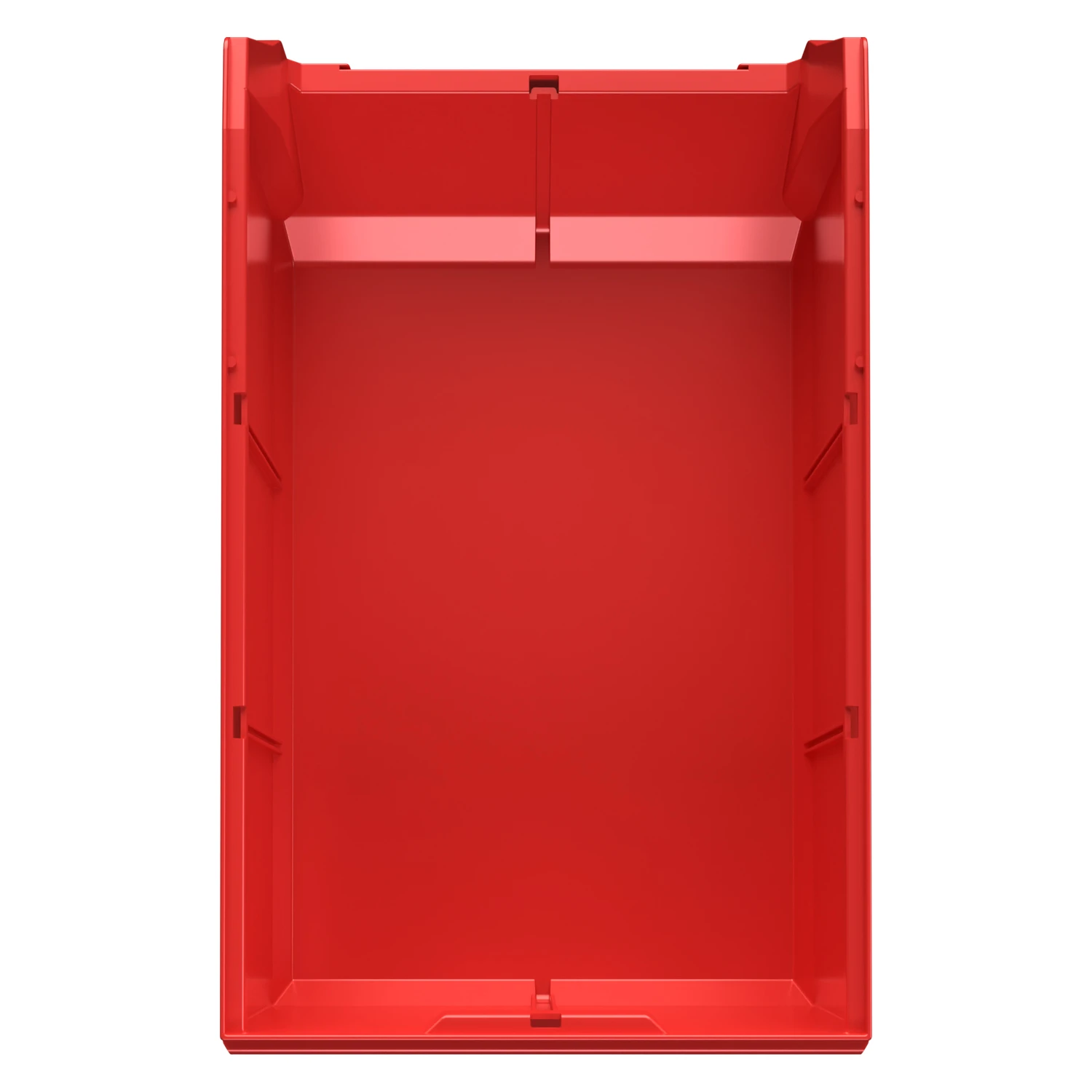 Купить складской лоток logic store 500х300х200 мм красный с отверстиями для перегородок оптом - код товара 8-000000130