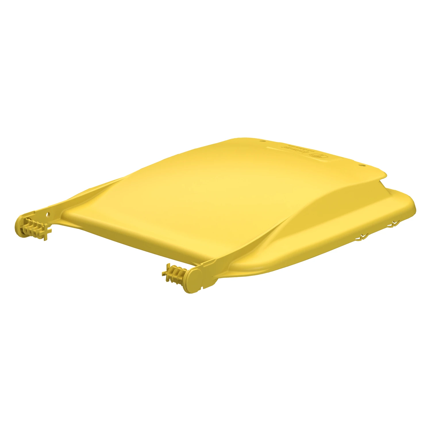 Цена Крышка для мусорного контейнера 120 л (Light) жёлтая c осями для крепления купить - код товара 8-000000281 Купить крышка для мусорного контейнера 120 л (light) жёлтая c осями для крепления оптом - код товара 8-000000281