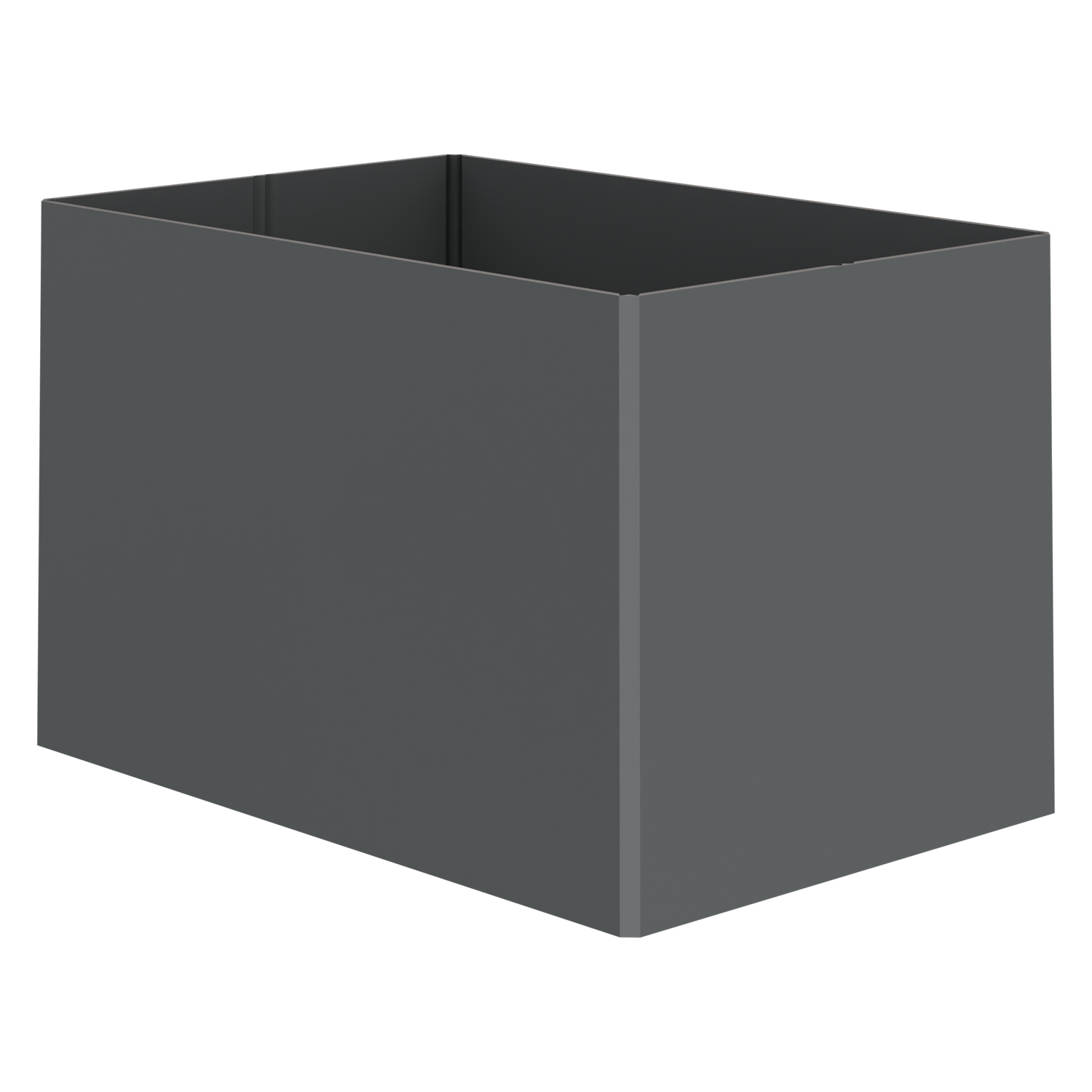 Купить стенка контейнера спп 1190х790х745 мм polybox серая оптом - код товара 8-000000254