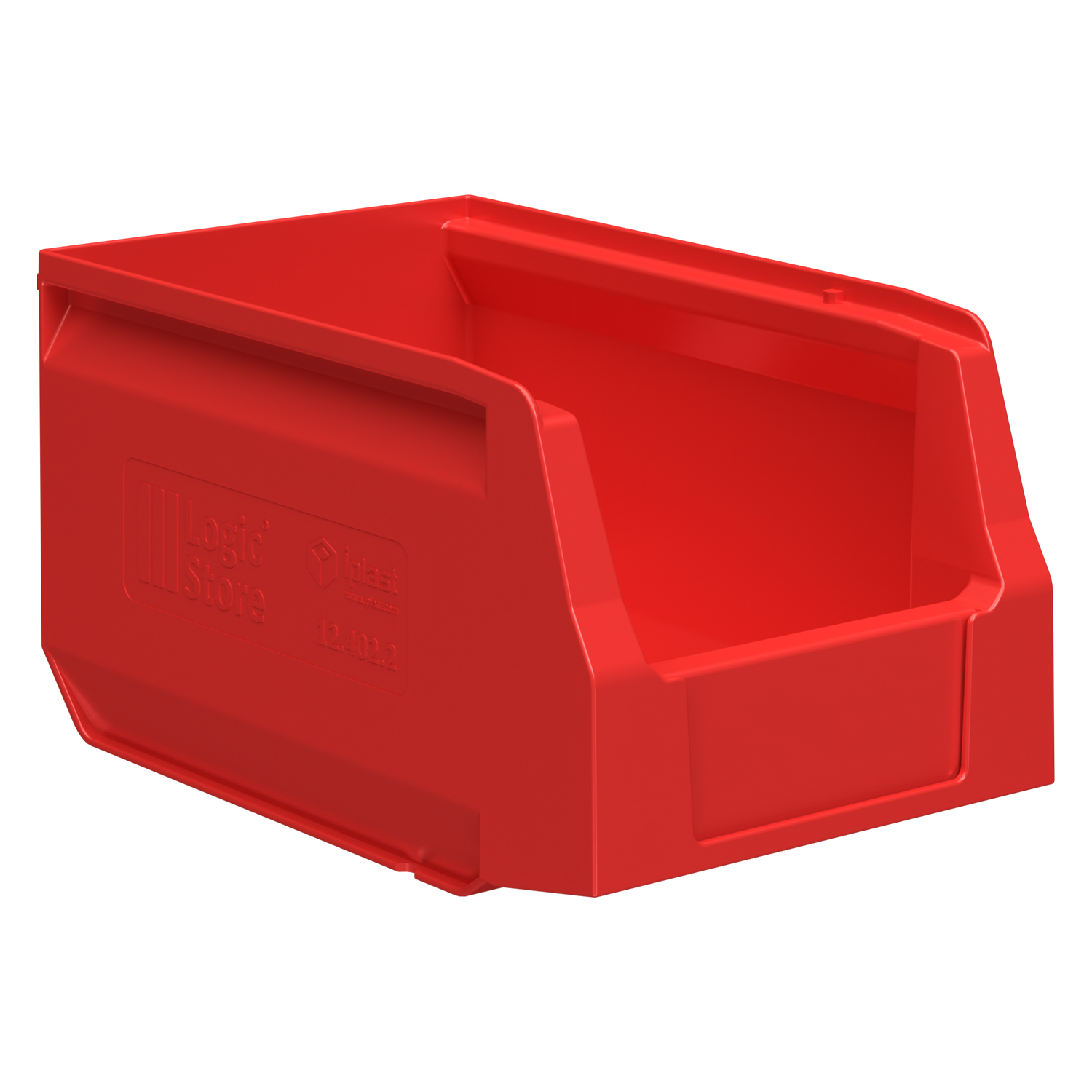 Купить складской лоток logic store 250х150х130 мм красный оптом - код товара 8-000000142