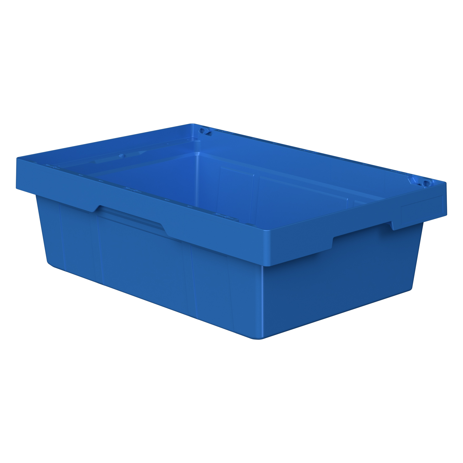 Купить вкладываемый контейнер instore kv-6417 600x400x172 мм голубой со сплошным дном оптом - код товара 8-000000165