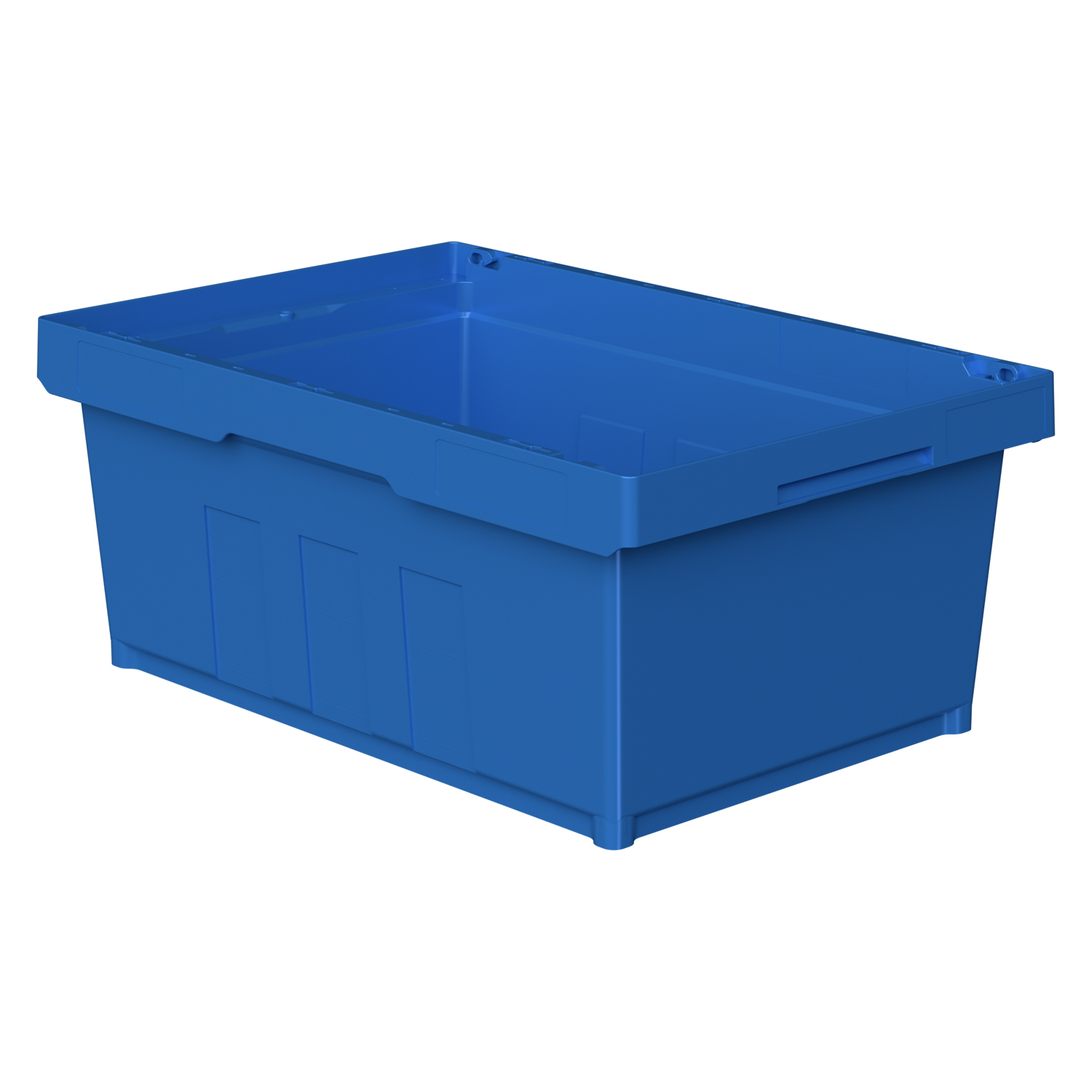 Купить вкладываемый контейнер instore kvr-6422 600x400x235 мм голубой с усиленным дном оптом - код товара 8-000000157