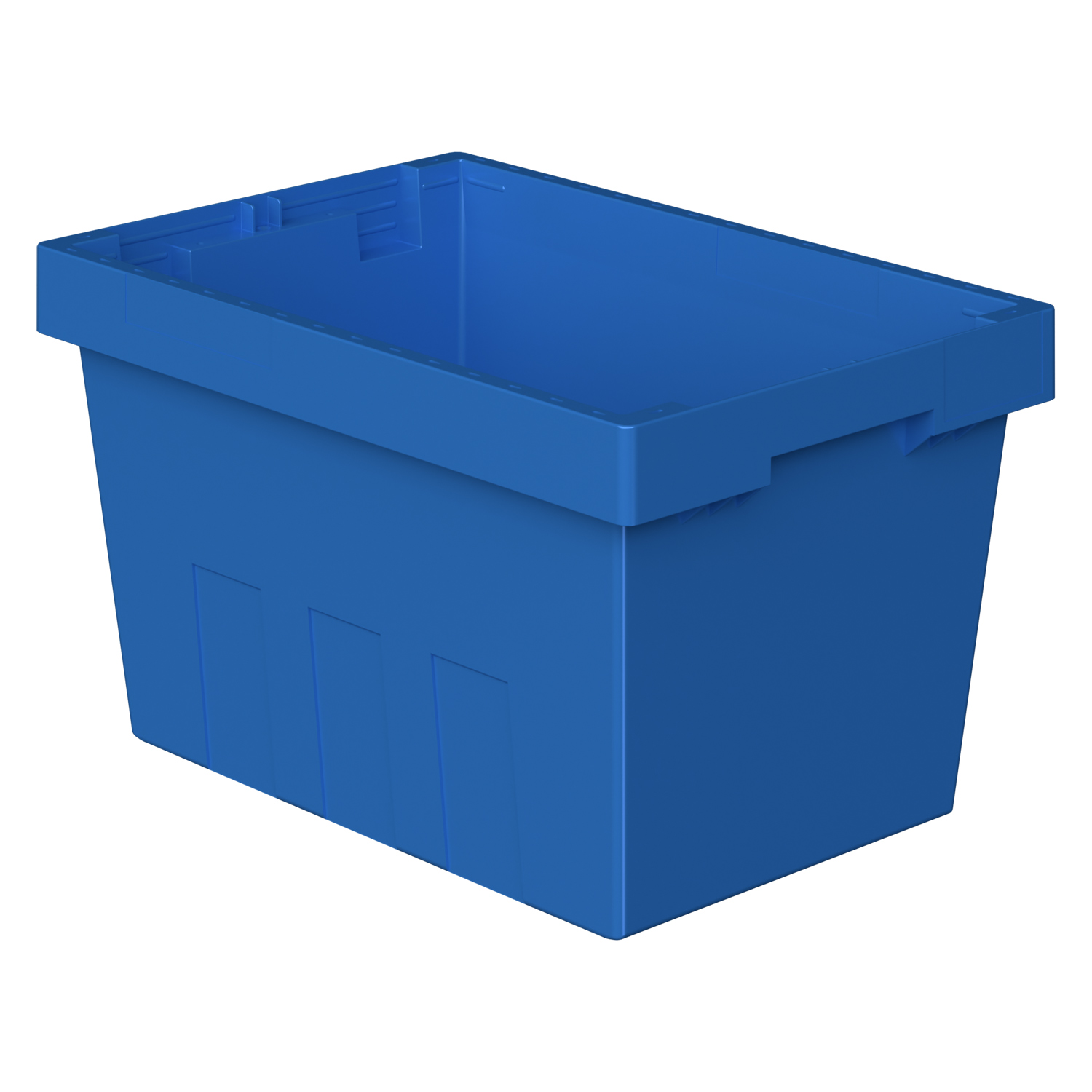 Купить вкладываемый контейнер instore kv-5328 490x330x280 мм голубой со сплошным дном оптом - код товара 8-000000162