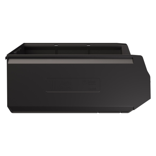 Цена Складской лоток Logic Store 500х300х200 мм чёрный ЭКО с отверстиями для перегородок купить - код товара 8-000000530 Купить складской лоток logic store 500х300х200 мм чёрный эко с отверстиями для перегородок оптом - код товара 8-000000530