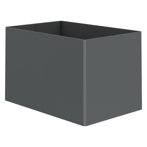 Купить стенка контейнера спп 1190х790х745 мм polybox серая оптом - код товара 8-000000254