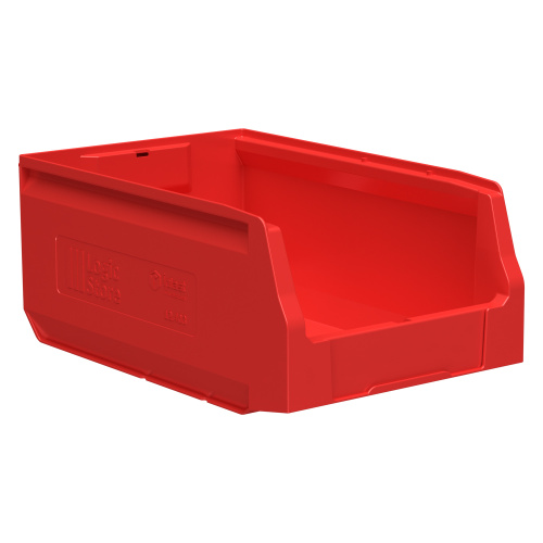 Цена Складской лоток Logic Store 350x225x150 мм красный с отверстиями для продольной перегородки купить - код товара 8-000000139 Купить складской лоток logic store 350x225x150 мм красный с отверстиями для продольной перегородки оптом - код товара 8-000000139