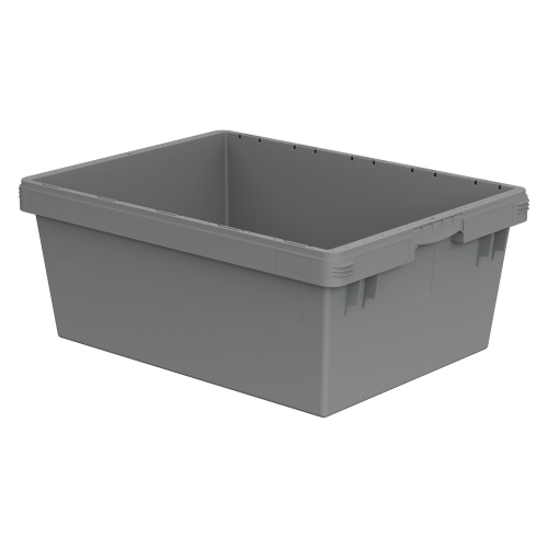 Цена Вкладываемый контейнер INSTORE KV-8632.1 800х600х320 мм светло-серый со сплошным дном и штабельным упором купить - код товара 8-000000411 Купить вкладываемый контейнер instore kv-8632.1 800х600х320 мм светло-серый со сплошным дном и штабельным упором оптом - код товара 8-000000411